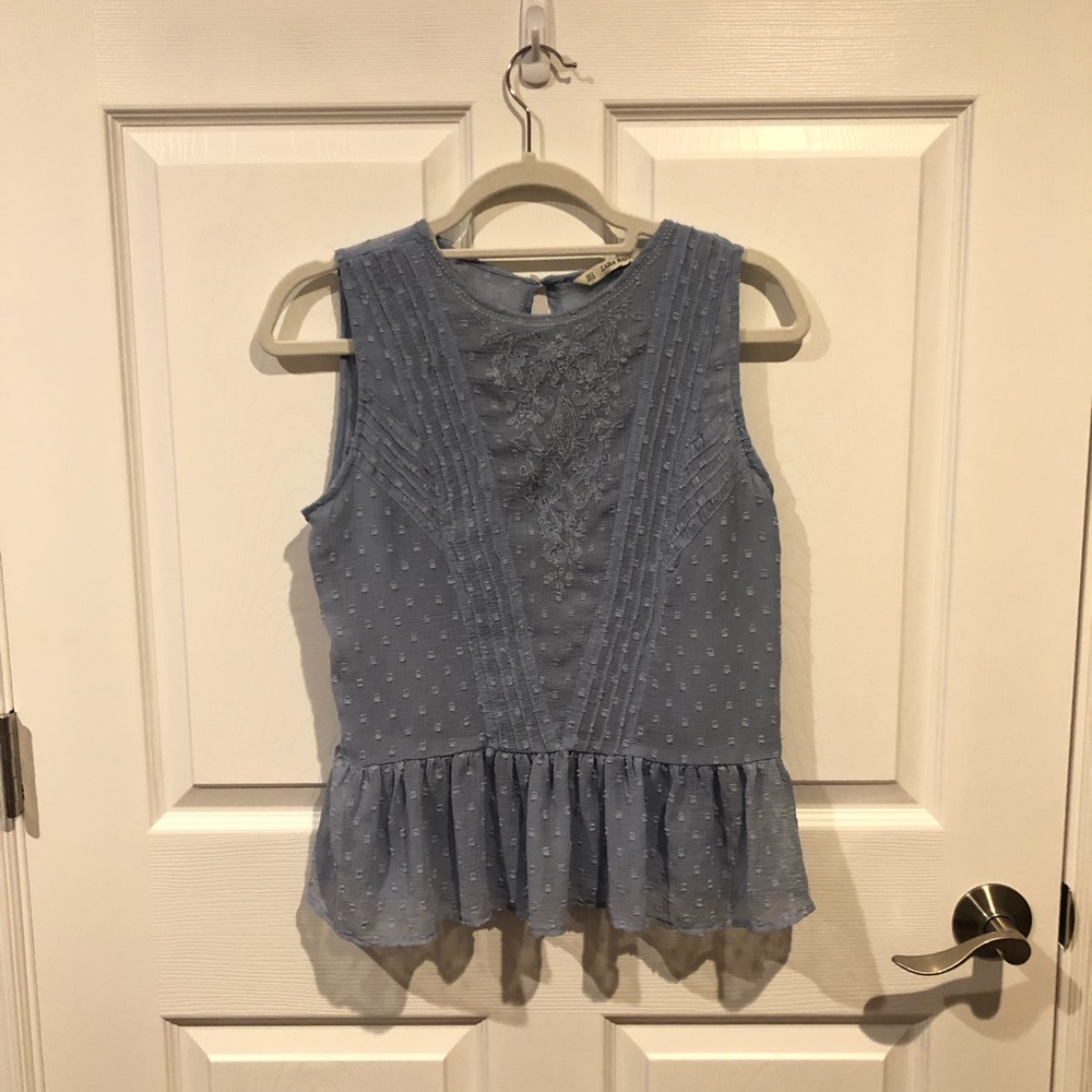 Zara Sleeveless Blouse